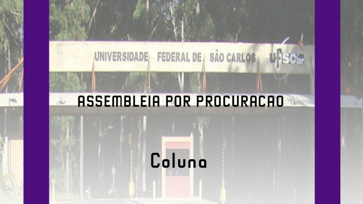 [Coluna] Assembleia por procuração