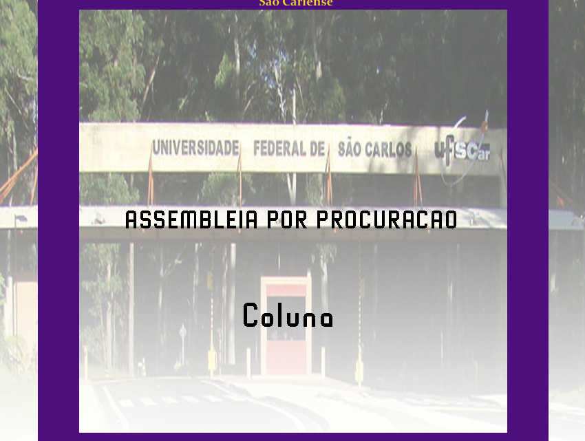 [Coluna] Assembleia por procuração