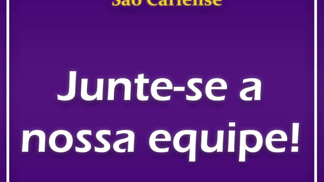 Junte-se à Equipe do Tribuna São Carlense