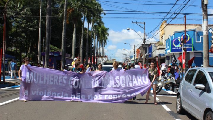 São Carlos tem Marcha de Luta das Mulheres Trabalhadoras relembrando lutas e cobrando o fim do feminicídio