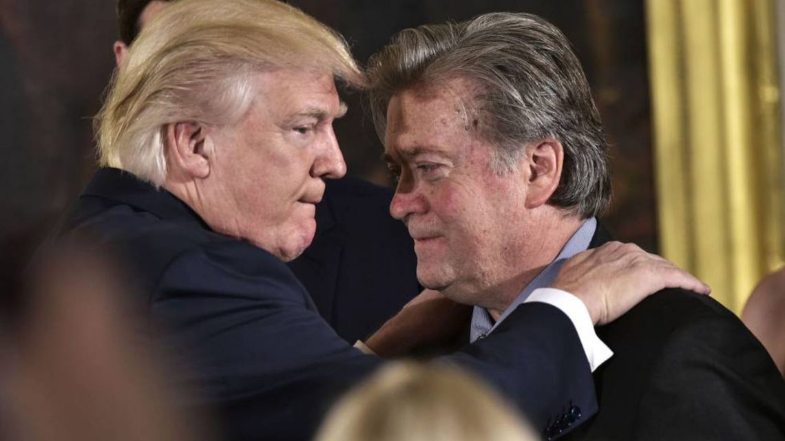 Steve Bannon, o estrategista de Trump, na cadeia!