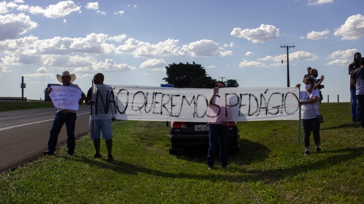Moradores de São Carlos mobilizam-se contra a construção de mais um pedágio