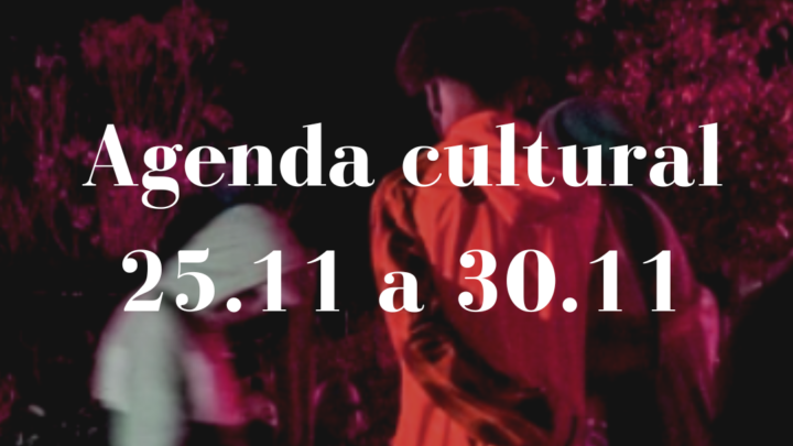 Agenda Cultural de 25/11/2023 a 30/11/2023